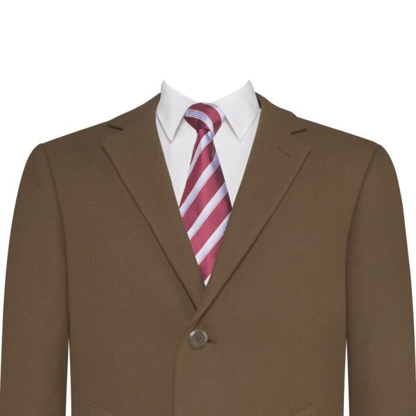 P&L Men‘s Top Coat Premium Wool Blend Overcoat Winter Long Trench Pea Coat For Men - Image 5