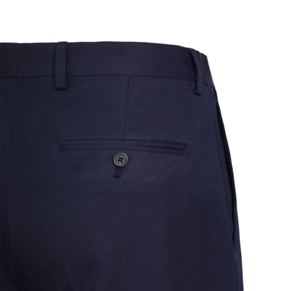 P&L Men's Suits 2 Piece Classic Fit - Polyester Single Breasted 2 Buttons Blazer & Trousers Navy - Image 2