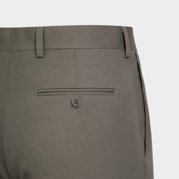 P&L Men's Suits 2 Piece Classic Fit - Polyester Single Breasted 2 Buttons Blazer & Trousers Tan - Image 2