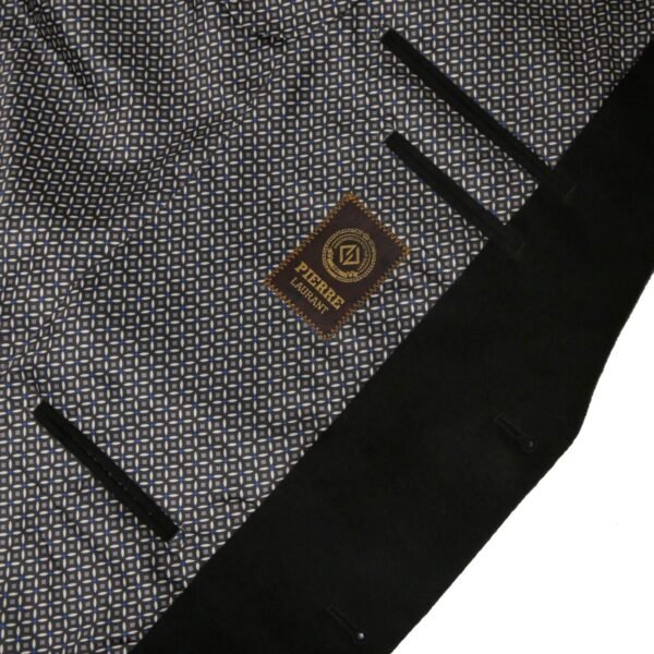 P&L Men's Premium Wool Blend Business Blazer Dress Suit Jacket Black - Image 4
